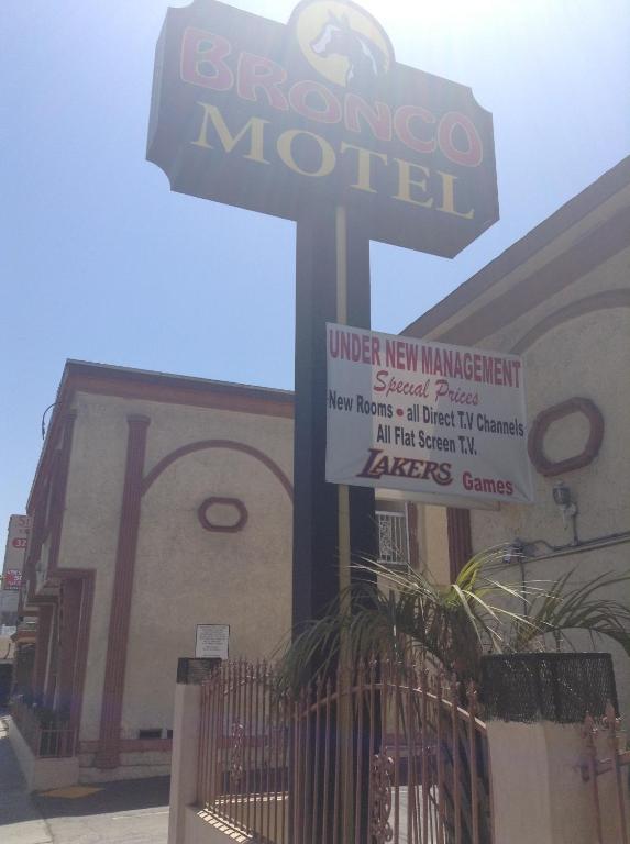 לוס אנג'לס Bronco Motel מראה חיצוני תמונה